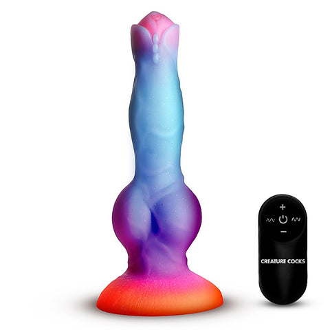 Creature Cocks Astro Cock Vibrating Dildo by XR Brands