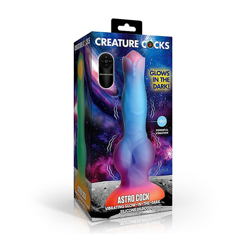 Creature Cocks Astro Cock Vibrating Dildo by XR Brands