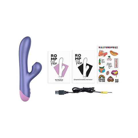 Romp Pulse Pleasure Air Pulse Rabbit Vibrator by Love Honey