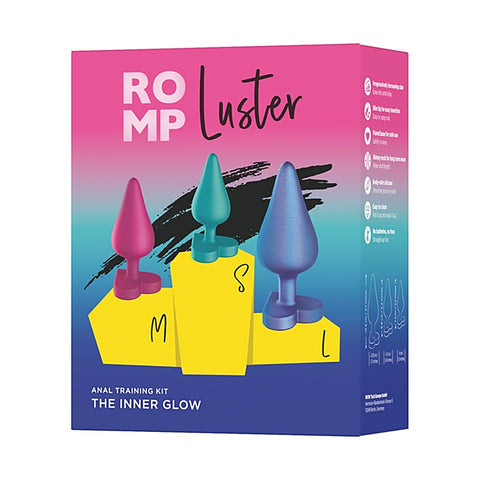 Romp Luster Silicone Butt Plugs Set by Love Honey
