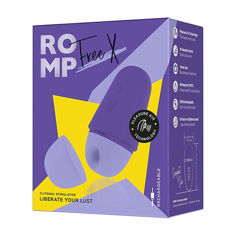 Romp Free X Clitoral Suction Massager by Love Honey
