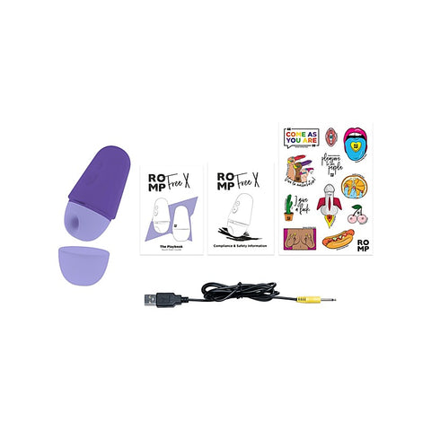 Romp Free X Clitoral Suction Massager by Love Honey