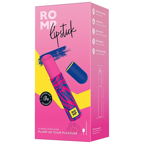 Romp Lipstick Pleasure Air Clitoral Vibrator by Love Honey