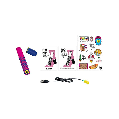 Romp Lipstick Pleasure Air Clitoral Vibrator by Love Honey