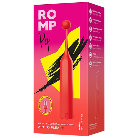 Romp Pop High Frequency Clitoral Stimulator by Love Honey