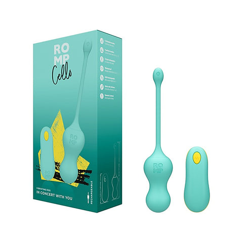 Romp Cello Remote Control Vibrating Egg by Love Honey