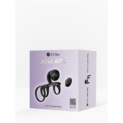 Snail JOVI Arc Couples Vibrating Cock Ring by SVibe