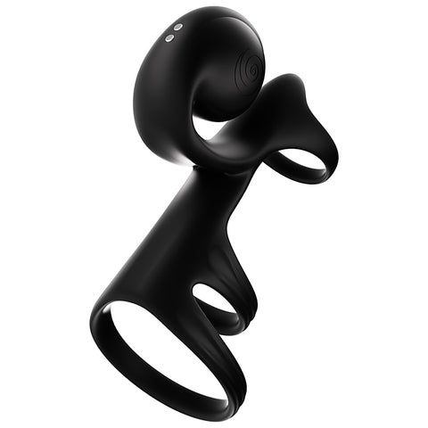 Snail JOVI Arc Couples Vibrating Cock Ring by SVibe