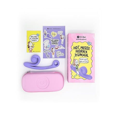 Snail Vibe Curve Limited Edition G Spot Vibrator by SVibe