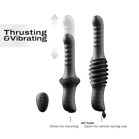 Deep Orgasm Remote Control Thrusting Machine by Marc Dorcel