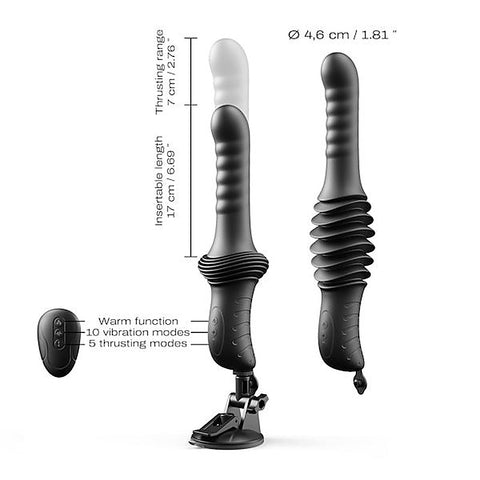 Deep Orgasm Remote Control Thrusting Machine by Marc Dorcel