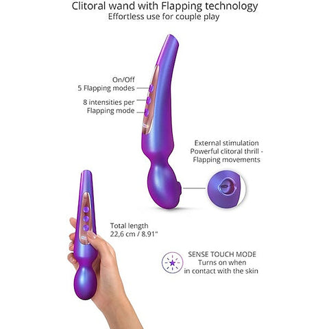 Pleaser Flapping Design Body Wand by Love To Love