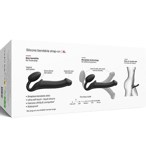 NEW Bendable Strap-On Silicone Dildo by Strap-On-Me