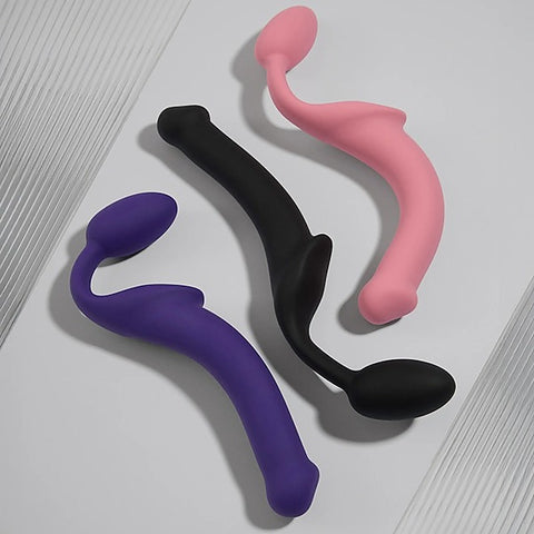 NEW Bendable Strap-On Silicone Dildo by Strap-On-Me