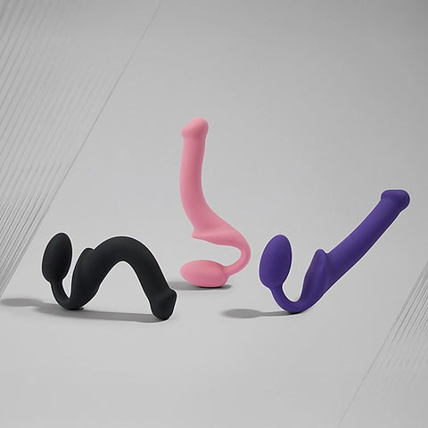 NEW Bendable Strap-On Silicone Dildo by Strap-On-Me