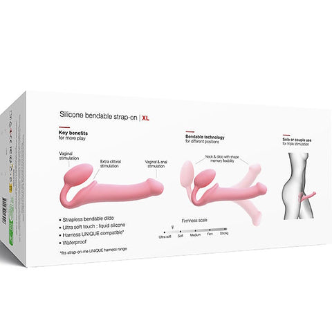 Bendable Strap-On Flexible Dildo by Strap-On-Me