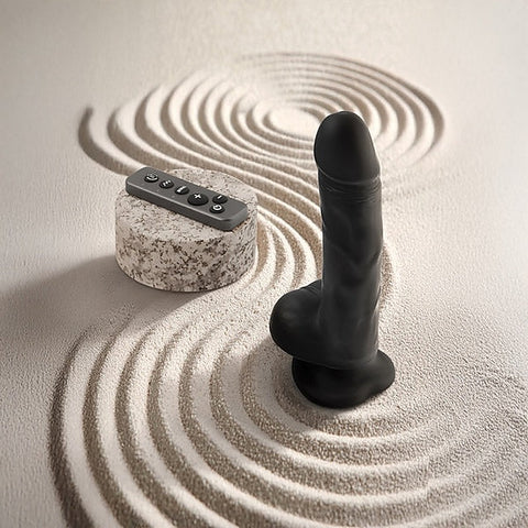 Rotating and Vibrating Realistic Dildo Large by Strap-On-Me