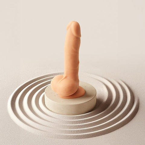 Rotating and Vibrating Realistic Dildo Large by Strap-On-Me