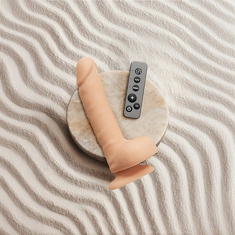 Rotating and Vibrating Realistic Dildo Large by Strap-On-Me