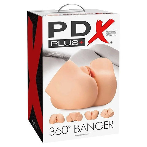 PDX Plus 360 Banger Realistic Masturbator