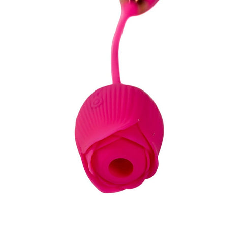 Pink Pussycat Thrusting Rose Vibrator by Cousins Group