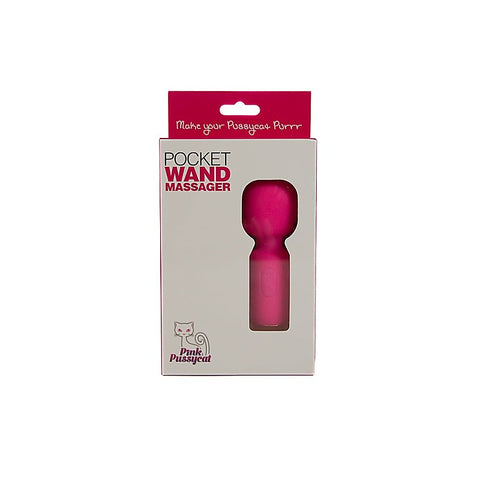 Pink Pussycat Pocket Body Wand Massager by Cousins Group