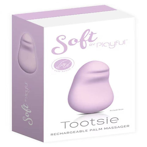 Playful Tootsie Rechargeable Palm Massager by Evolved