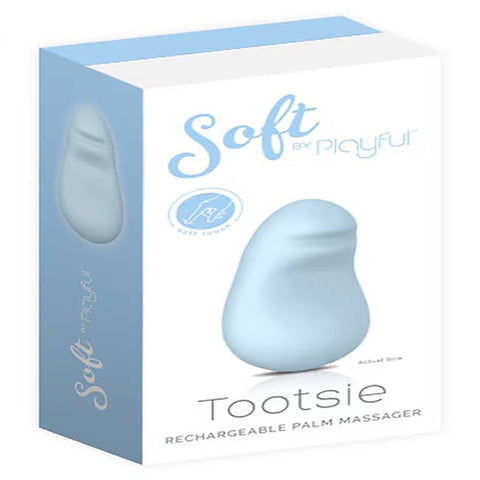 Playful Tootsie Rechargeable Palm Massager by Evolved
