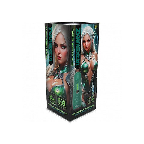 Ayla Forest Warrior Vibrating Stroker by Shots Toys