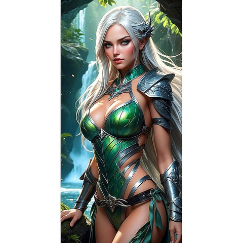 Ayla Forest Warrior Vibrating Stroker by Shots Toys
