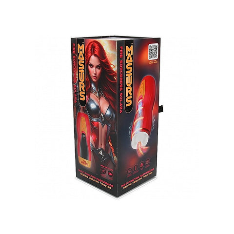 Solara Fire Sorceress Automatic Masturbator by Shots Toys