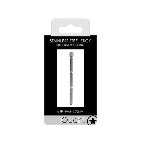 Urethral Sounding Stainless Steel Stick by Shots Toys