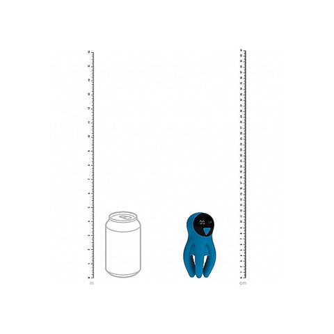 LEVELZ Digital Vibrating Penis Head Stimulator by Shots Toys