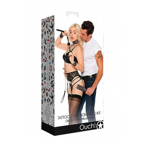 Old School Tattoo Bondage Kit by Shots Toys