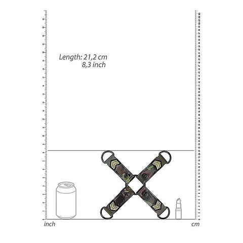 Army Theme Bondage Hogtie Connector by Shots Toys