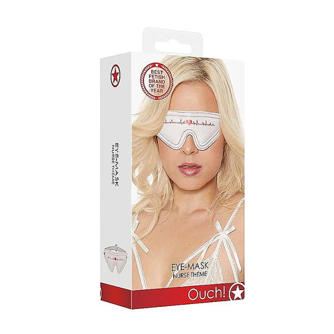 Nurse Theme BDSM Play Eye Mask by Shots Toys