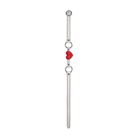Nurse Theme BDSM Silicone Heart Gag by Shots Toys