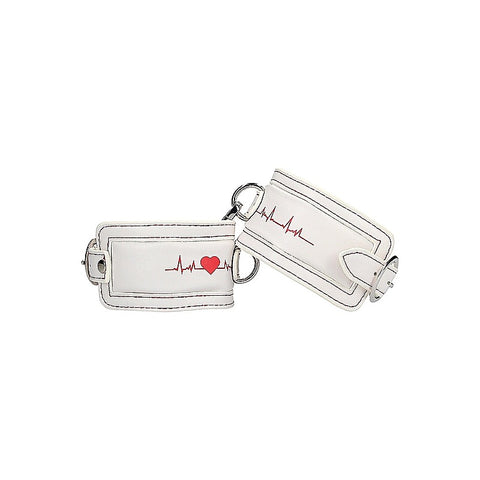Nurse Theme Fetish Play Ankle Cuffs by Shots Toys