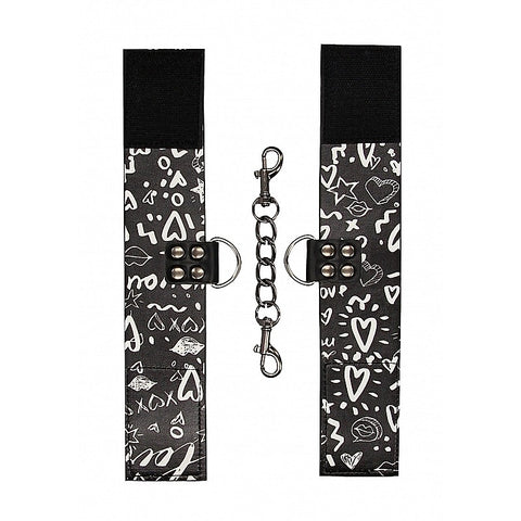 Comfortable Printed Hand Cuffs by Shots Toys