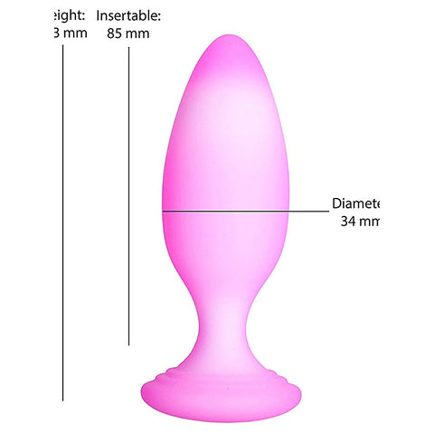 Softies Dual Layer Silicone Anal Plug by BMS Factory
