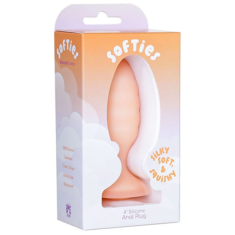 Softies Dual Layer Silicone Anal Plug by BMS Factory