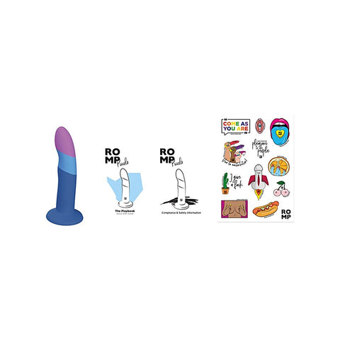 ROMP Piccolo Silicone Dildo by Love Honey