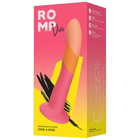 ROMP Dizi Suction Cup Strap On Dildo by Love Honey