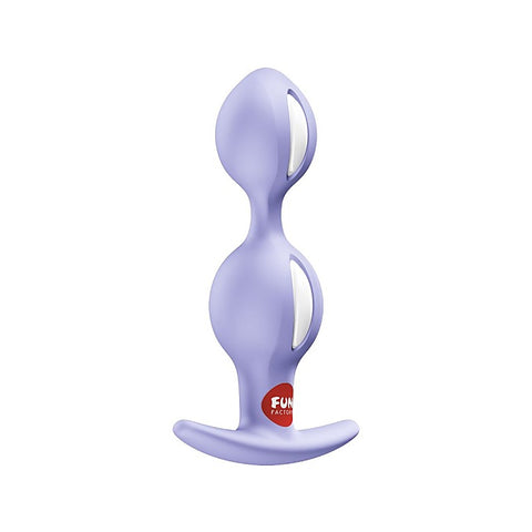 B BALLS DUO Silicone Anal Plug by Fun Factory