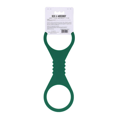 Indica Silicone Bondage Hand Cuffs by Sportsheets