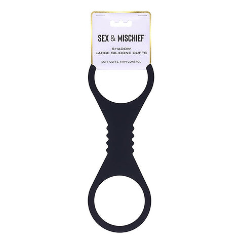 Shadow Silicone Wrist Cuffs by Sportsheets