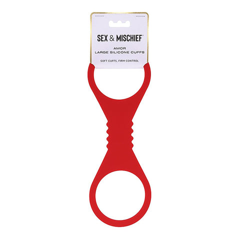 Amor Silicone Hand Cuffs by Sportsheets