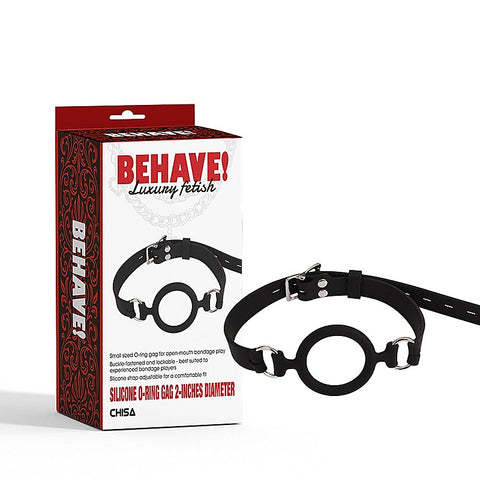 Silicone O-Ring Gag 2-Inches Diameter by Chisa