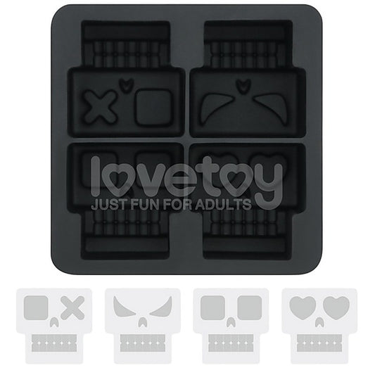 Bachelorette Party Skull Silicone Ice Tray by Lovetoy