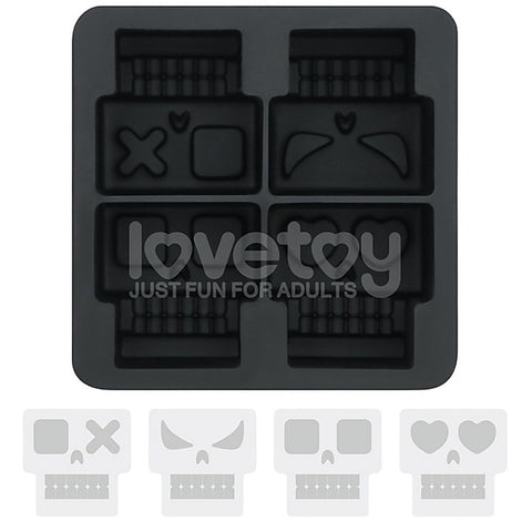 Bachelorette Party Skull Silicone Ice Tray by Lovetoy